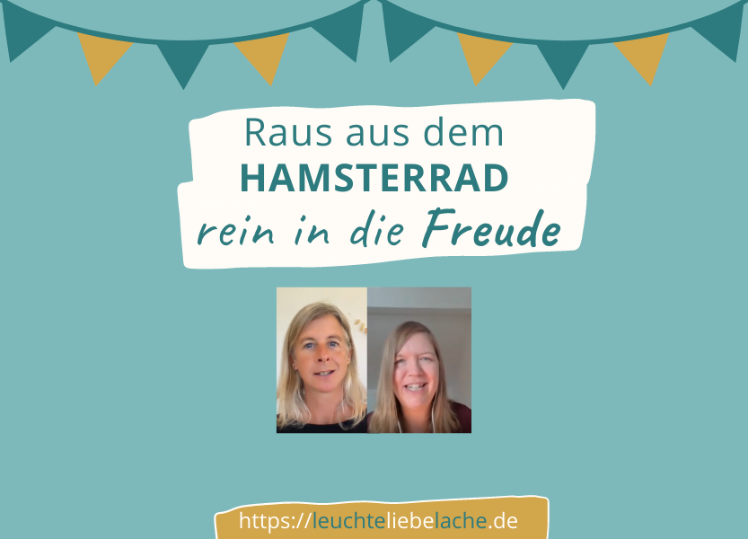 Read more about the article Raus aus dem Hamsterrad, rein in die Freude. Interview mit Hamsterradmentorin Doro Staub.