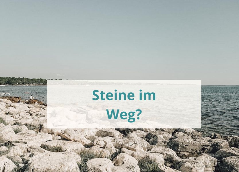 Read more about the article Steine im Weg? Mit der richtigen Haltung kein Problem!