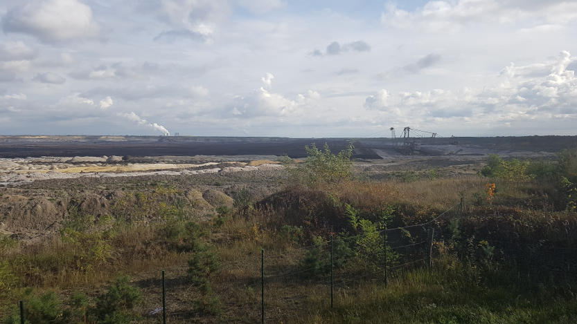 Blick über den Tagebau Welzow