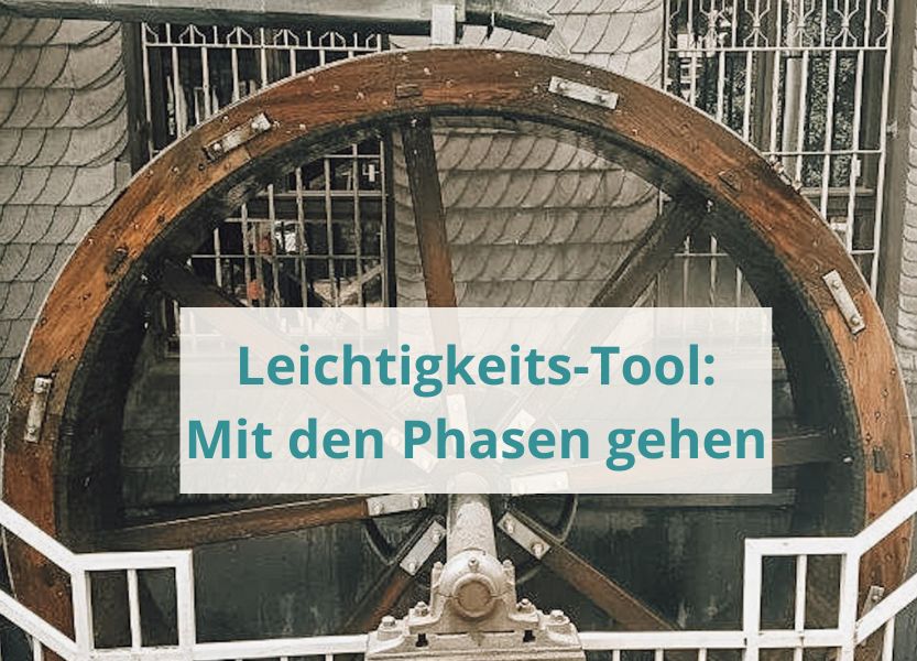 Read more about the article Best Leichtigkeits-Tool ever: Geh mit den Phasen des Lebens